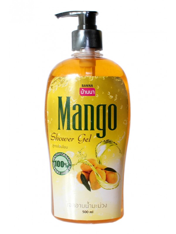Крем-гель для душа с экстрактом манго. Banna Mango Shower Gel.