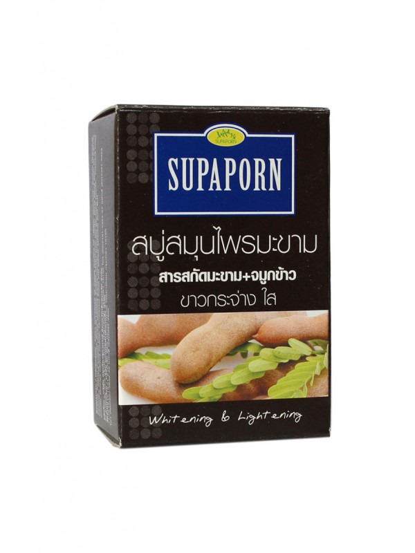 Мыло от пигментации с тамариндом. Supaporn Tamarind Herbal Soap.